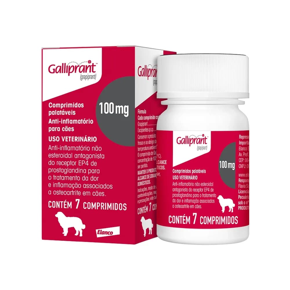 Galliprant 100mg 7 comprimidos