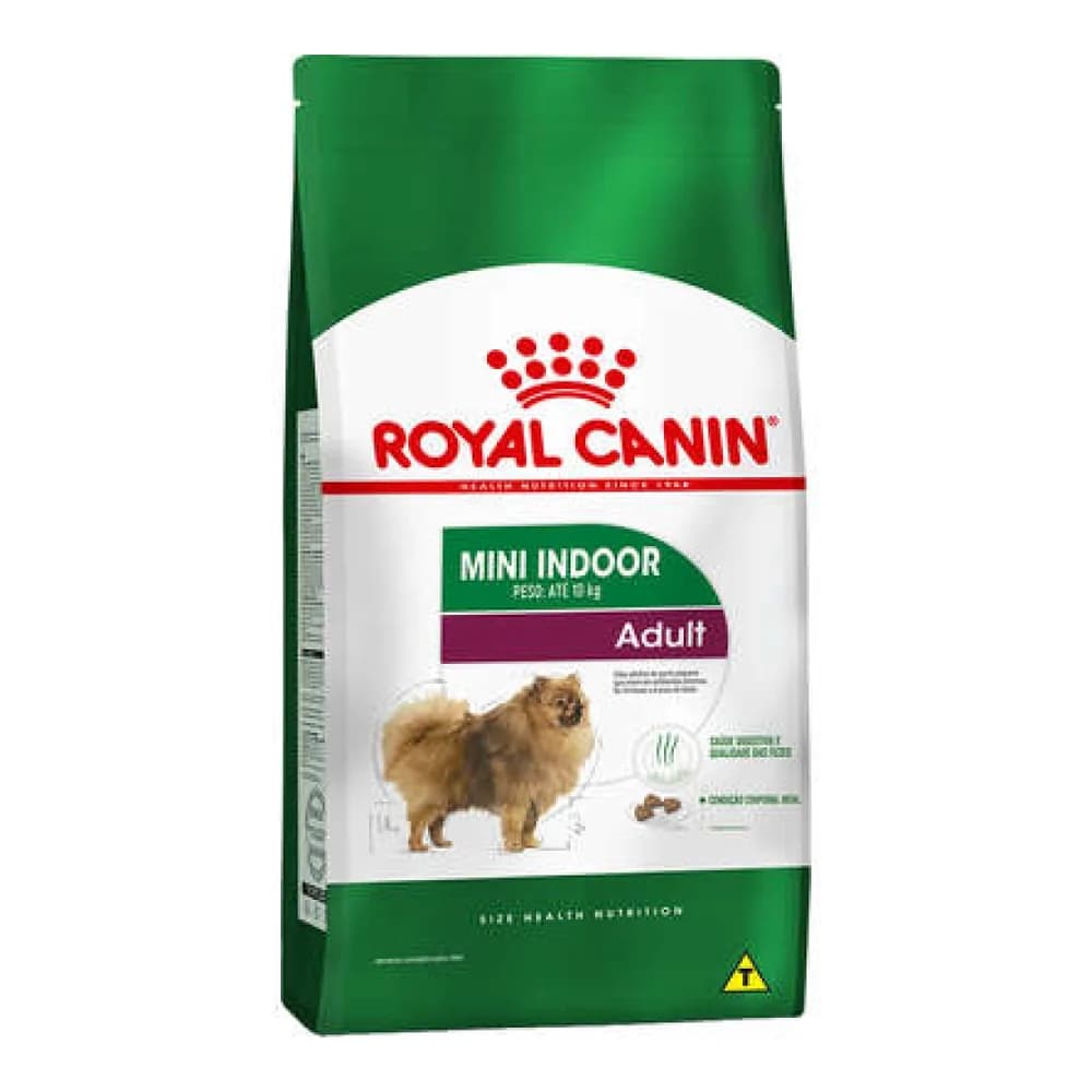 Ração seca royal canin mini indoor adult para cães adultos de porte pe