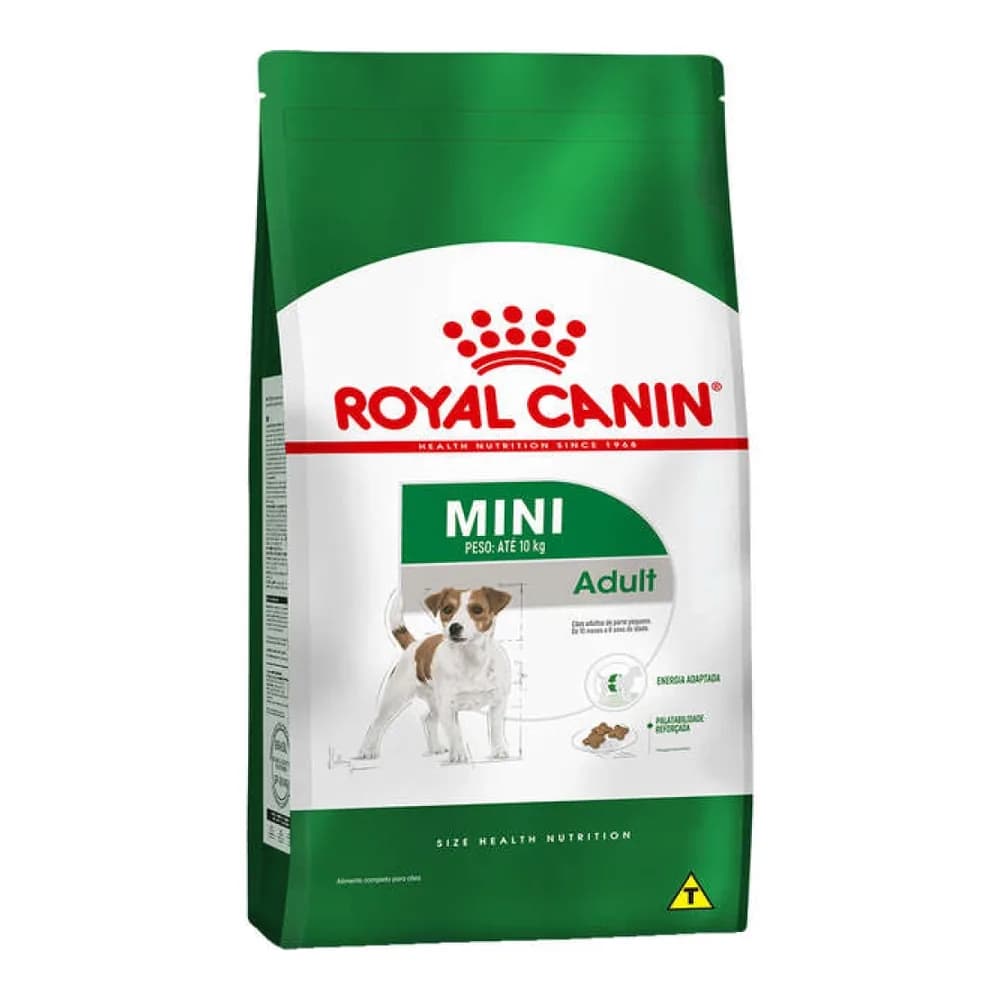 Ração royal canin mini adult cães adultos 2,5kg