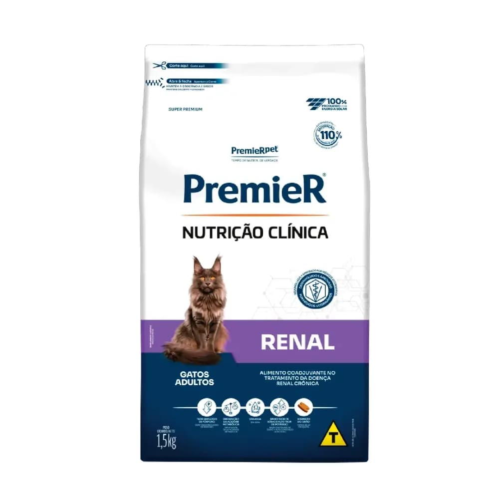 Ração premier - gatos - nutrição clínica adultos 1,5kg