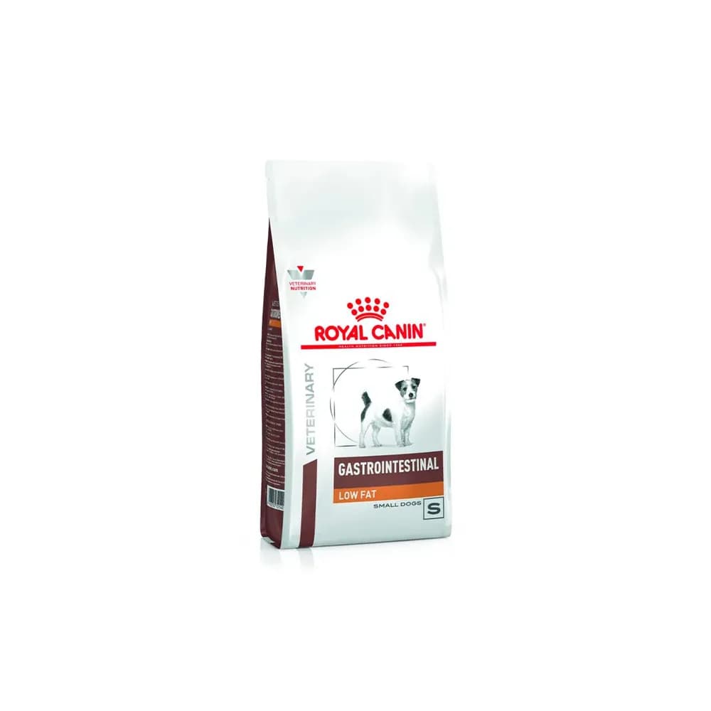 Ração royal canin veterinary diet gastrointestinal low fat para cães a